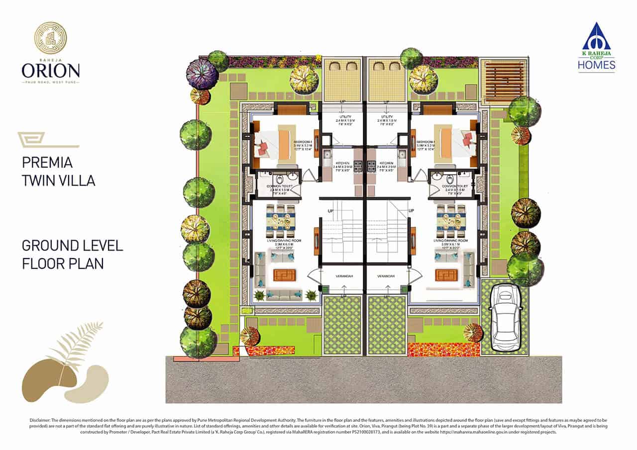 Raheja Orion Plan