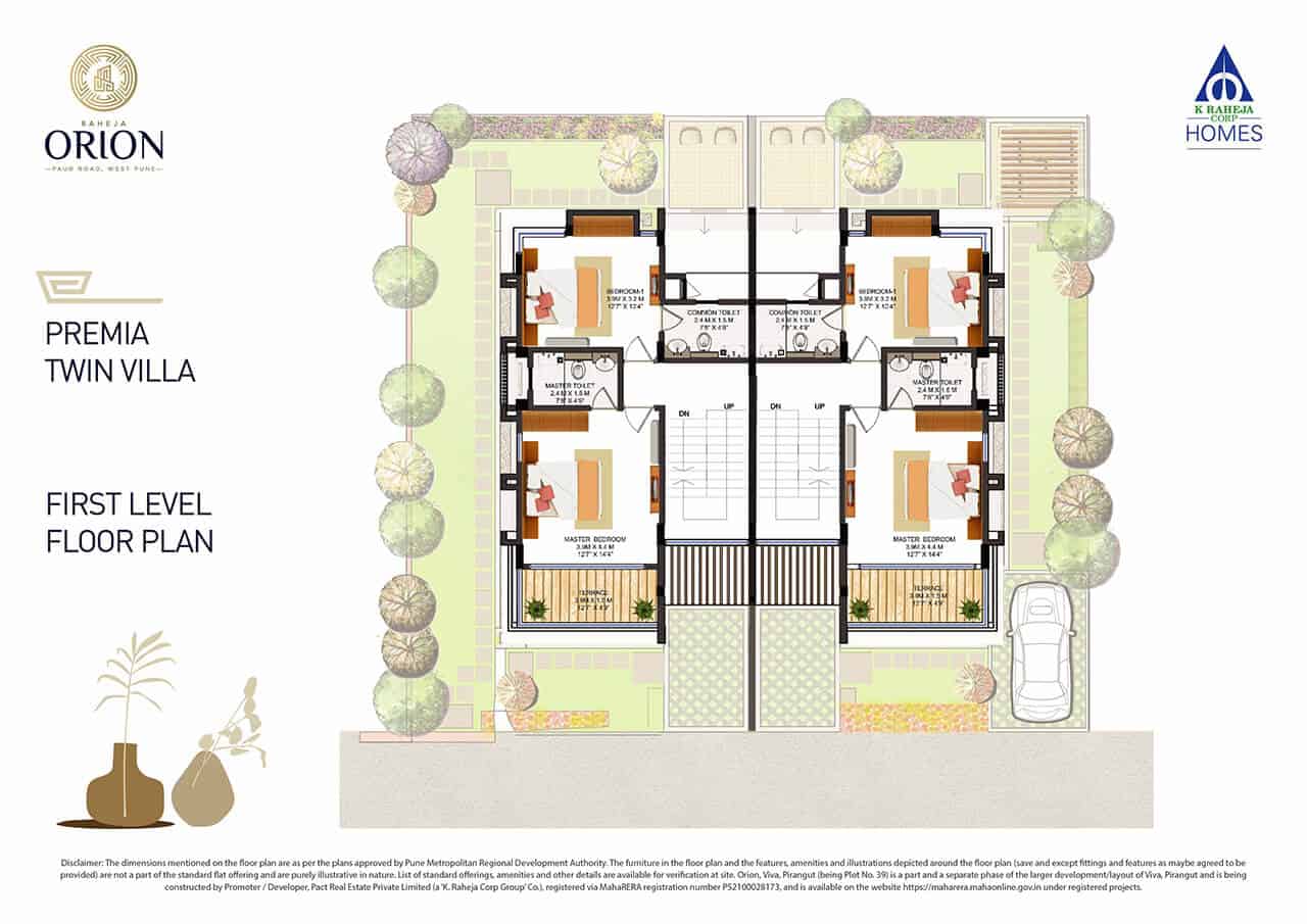 Raheja Orion Plan