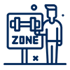 callisthenic-and-fitness-zone-color Icon