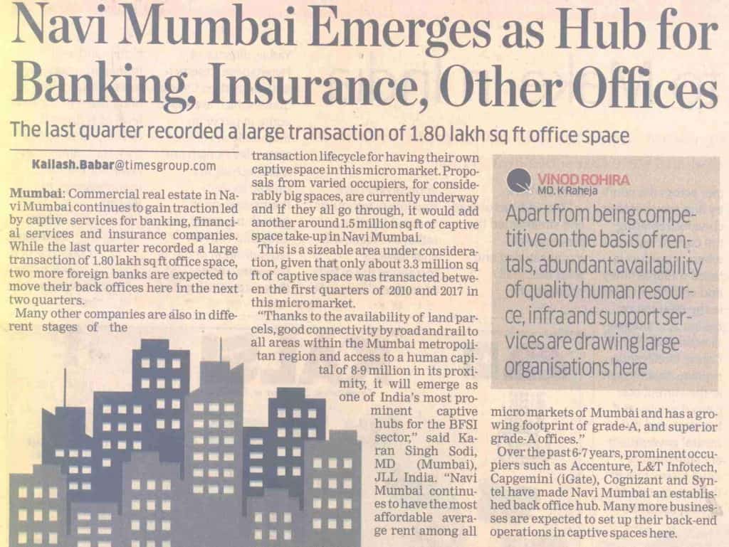 Navi Mumbai as a hub