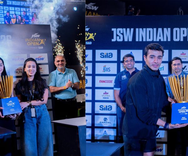 K Raheja Corp Homes JSW Indian Open Squash Partnership